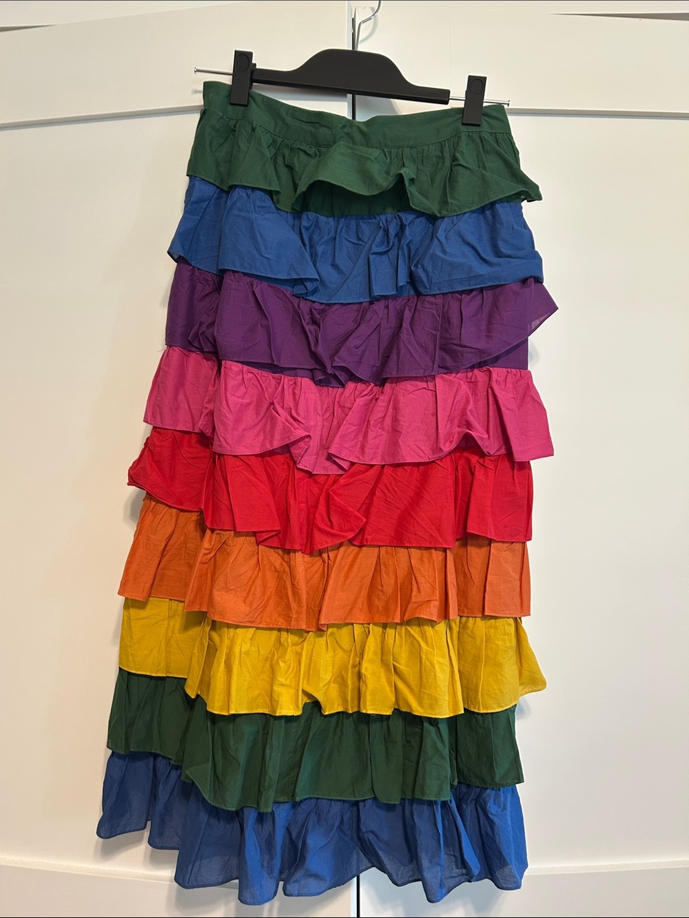 Farm Rio Tiered Ruffle Skirt